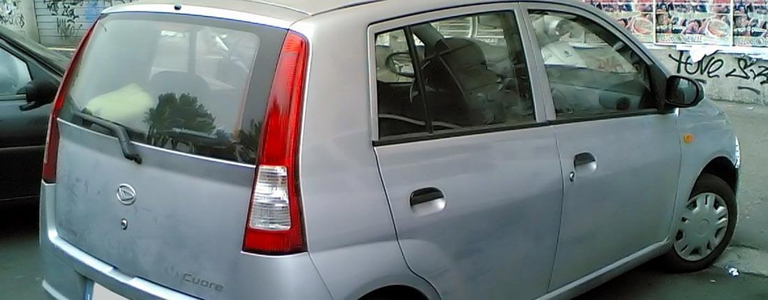 DAIHATSU cuore 0,8 41hp 1990-1994 silencieux système d'échappement