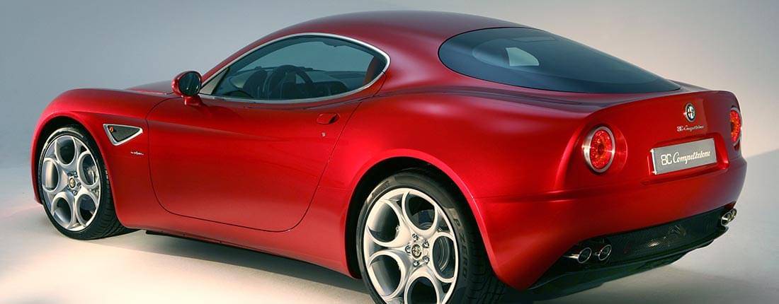 Alfa Romeo 8C Back