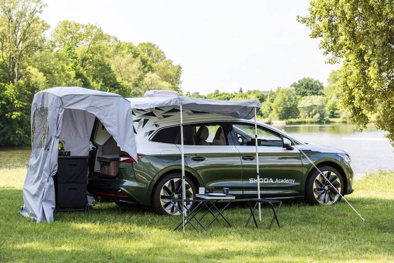 Skoda Roadiaq (2023) static, rear view