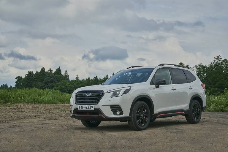 Subaru Forester e-Boxer (2022) statisch, vooraanzicht