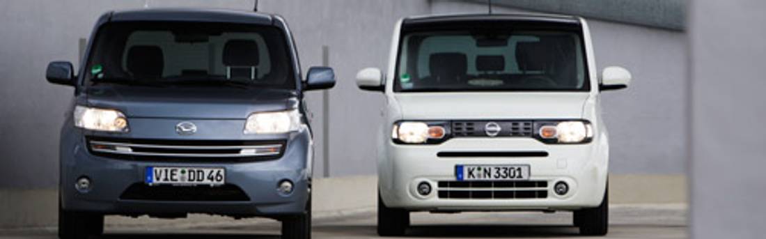Test comparatif: Daihatsu Materia vs