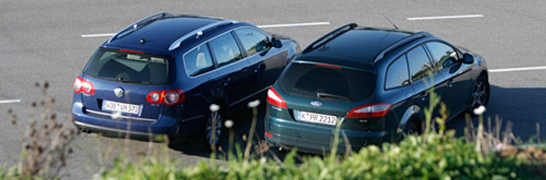 Test comparatif: VW Passat SW vs