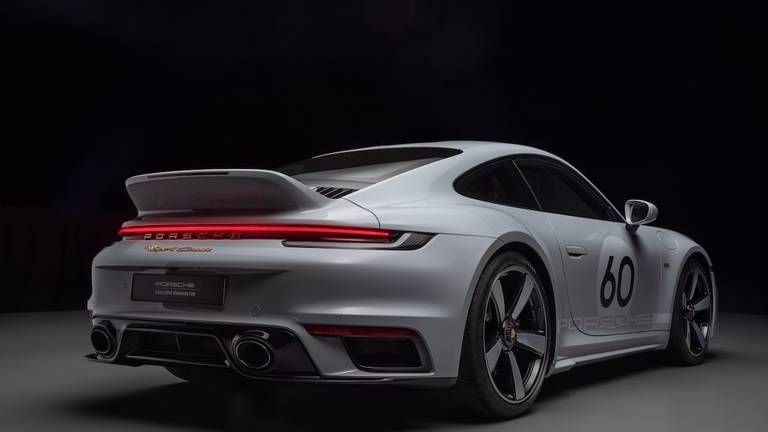 Porsche 911 Sport Classic (2022) statisch, achteraanzicht