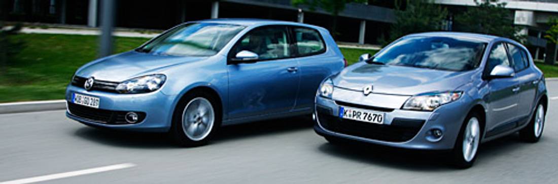 Test comparatif: VW Golf vs