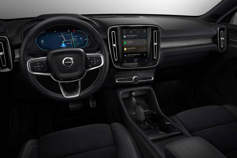 259313 Fully electric Volvo XC40 introduces brand new infotainment system