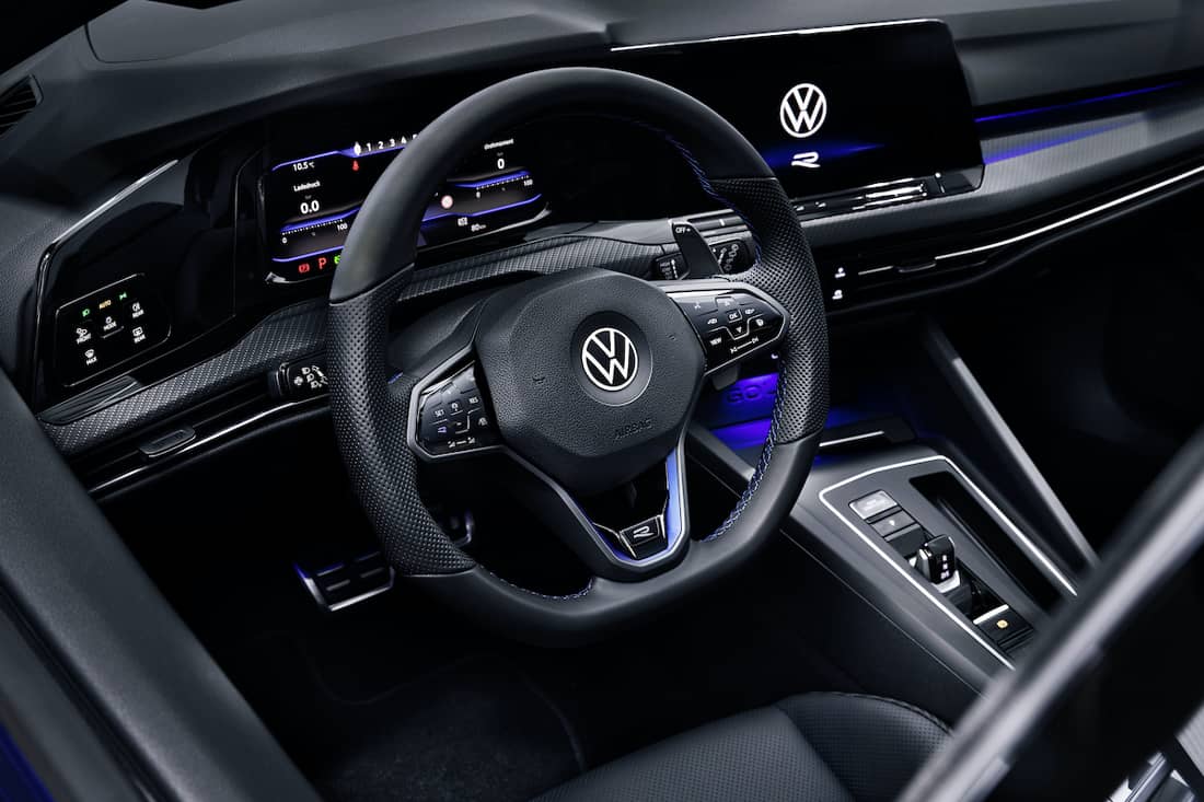 AS24 VW Golf R 2021 interieur