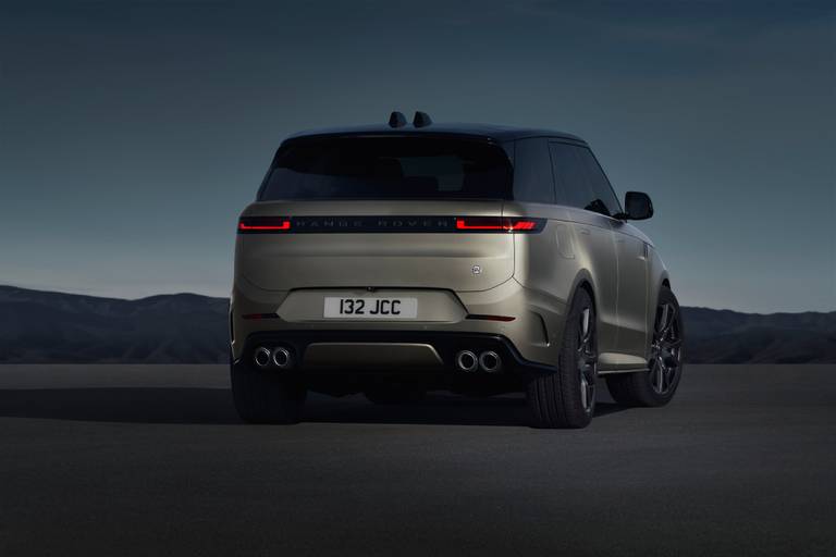 Range Rover Sport SV (2023) static, rear view