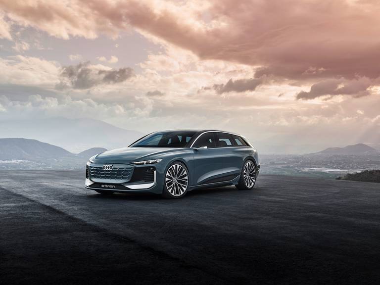 Audi A6 Avant E-Tron Concept (2022) statisch, vooraanzicht