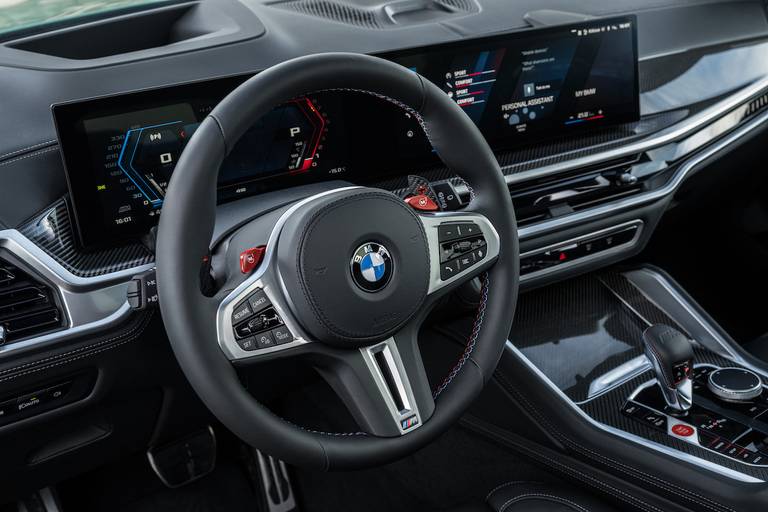 BMW X5 M & X6 M (2023) interieur