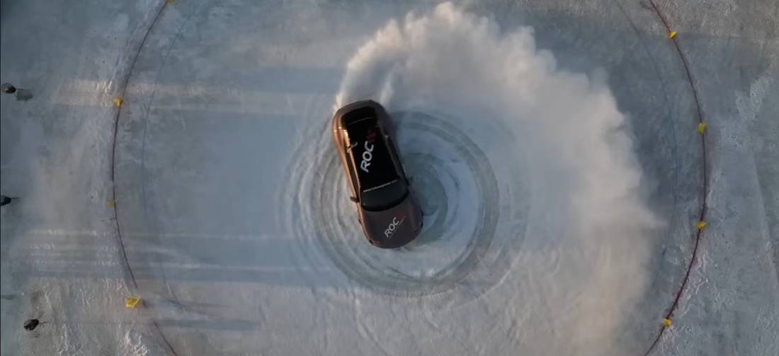 Porsche Taycan Cross Turismo (2022) donut record