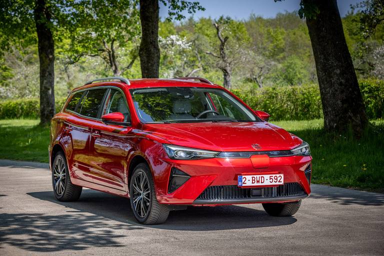 MG MG5 Electric (2022) statisch, vooraanzicht