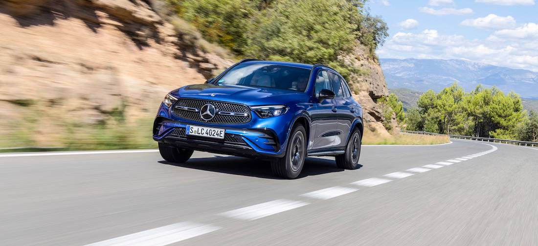 Mercedes GLC, hybride rechargeable essence ou diesel, 100 km d'autonomie  électrique