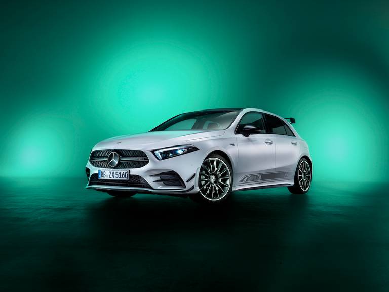Mercedes-AMG A 35 "Edition 55" (2022) statisch, vooraanzicht