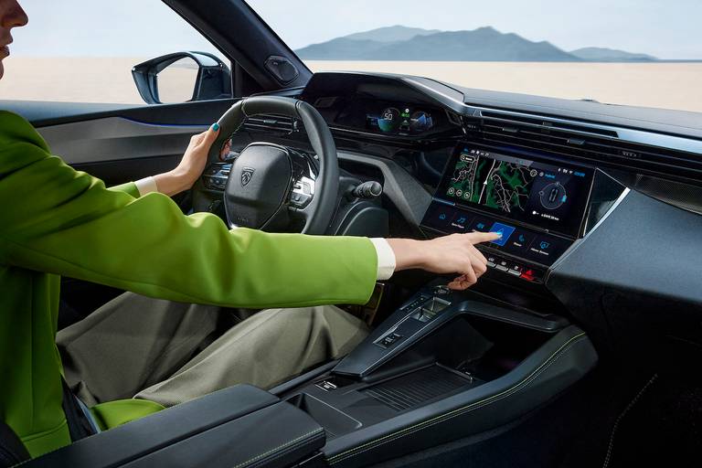 Peugeot 408 (2022) sfeerbeeld interieur