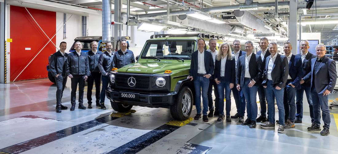 Mercedes G-Class 500,000 (2023) banner