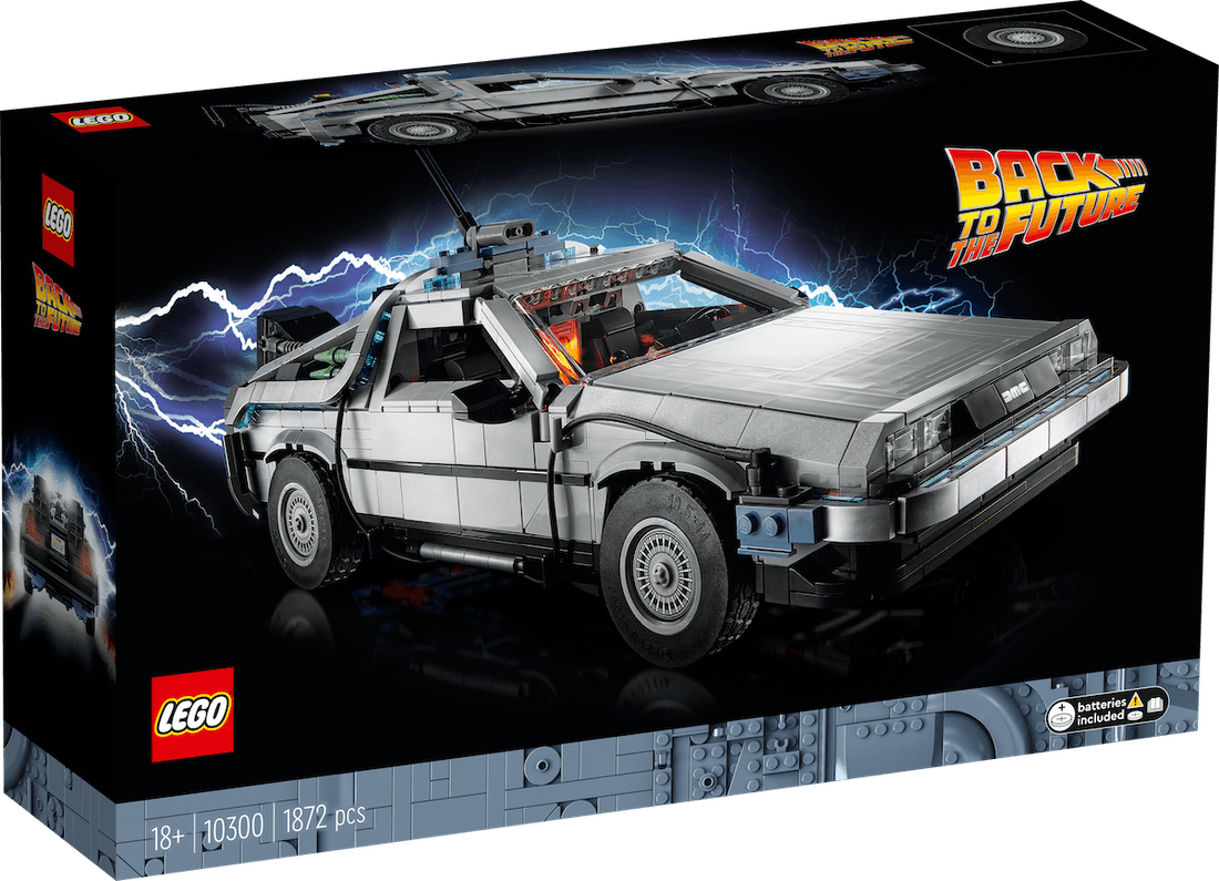 Lego DeLorean DMC-12 (Back To The Future) voorkant doos
