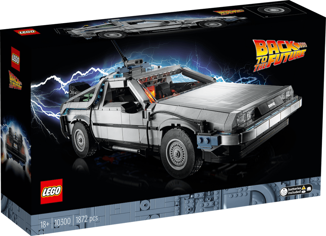 Brick To The Future l'emblématique DeLorean en Lego AutoScout24