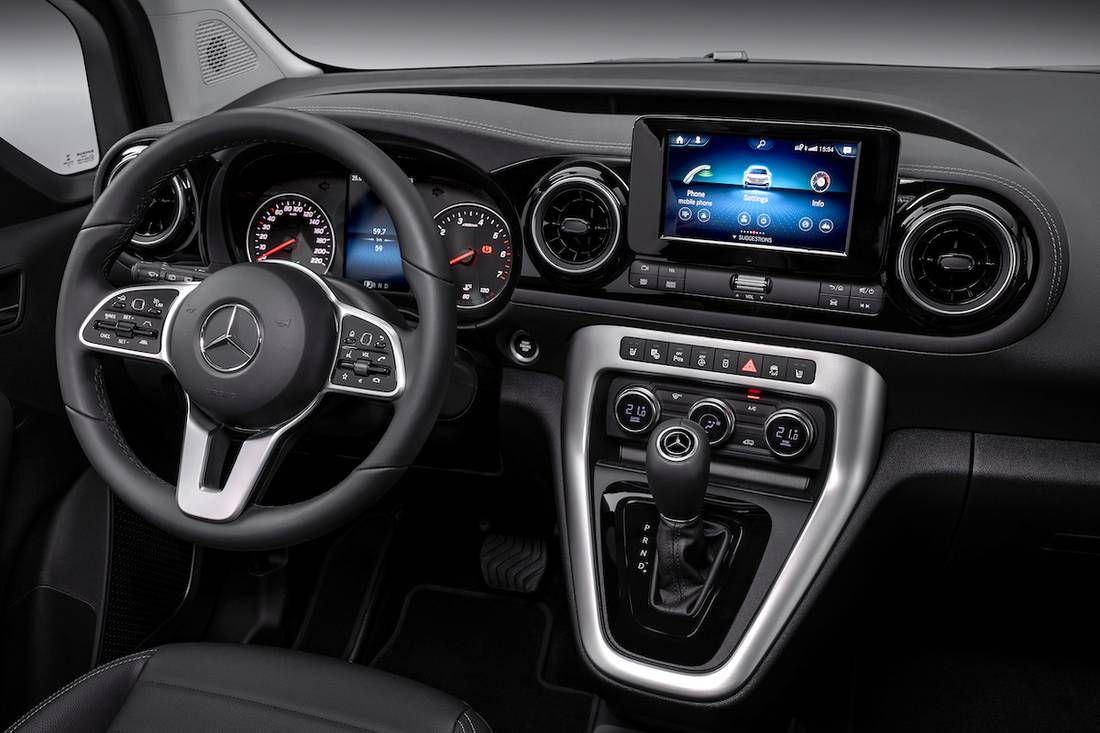 Mercedes T-Klasse (2022) interieur