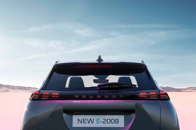 Peugeot 2008 (2023) static, rear view