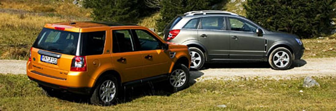 Test comparatif: Opel Antara vs