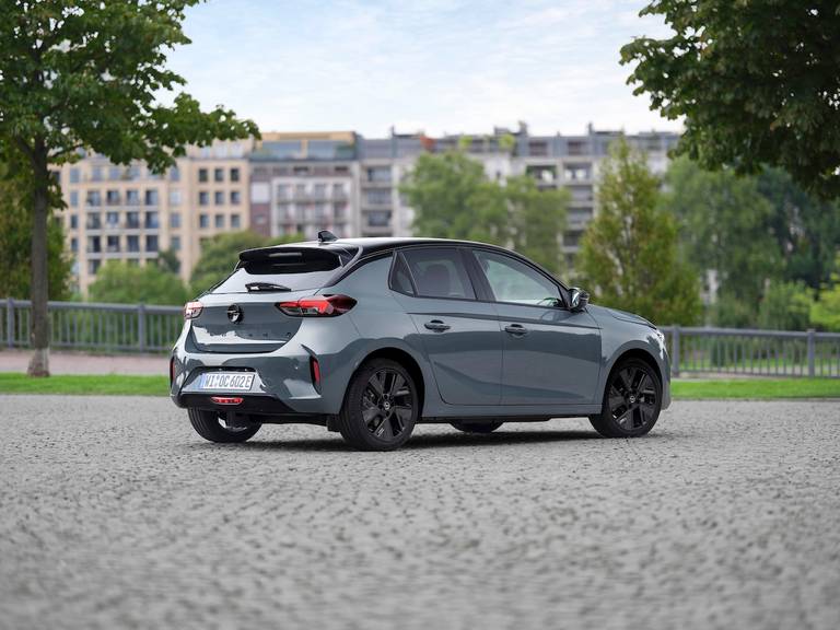 Opel Corsa Electric (2023) static, rear view
