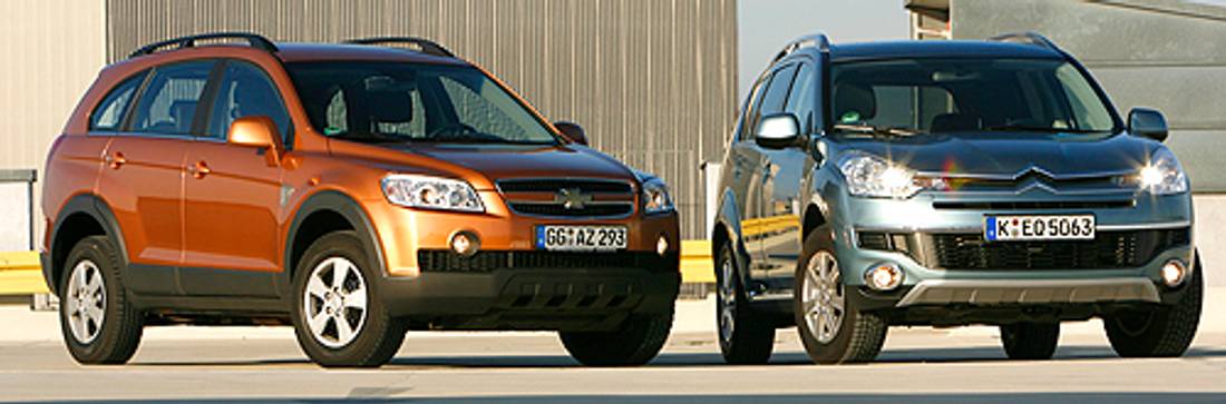 Test comparatif: Citroën C-Crosser vs