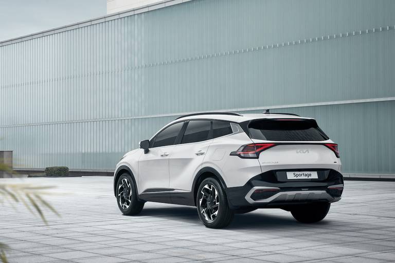 AS24 Kia Sportage 2021 statisch achter