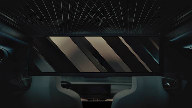 BMW 7 Reeks teaser (2022) BMW Theatre Screen