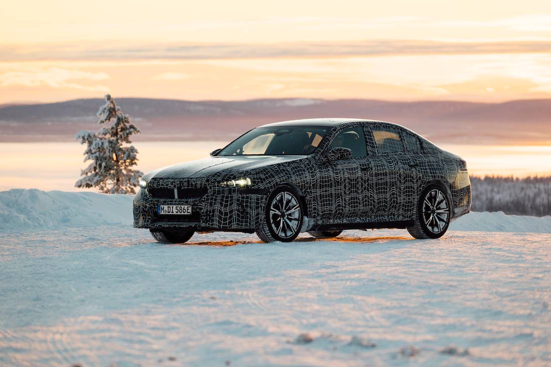 BMW i5 preview (2023) statisch, vooraanzicht