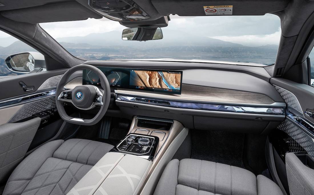 BMW 7 Reeks (2022) dashboard