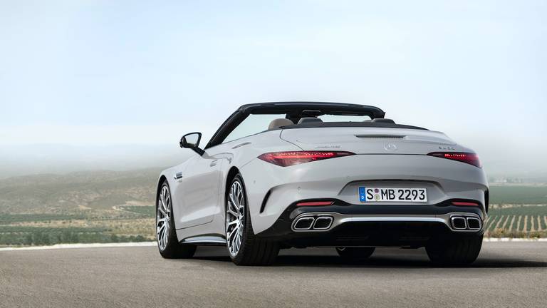 AS24 Mercedes-AMG SL 2021 statisch achter