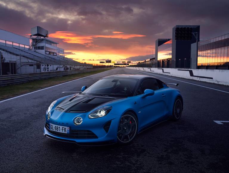 Alpine A110 R (2023) statisch, vooraanzicht