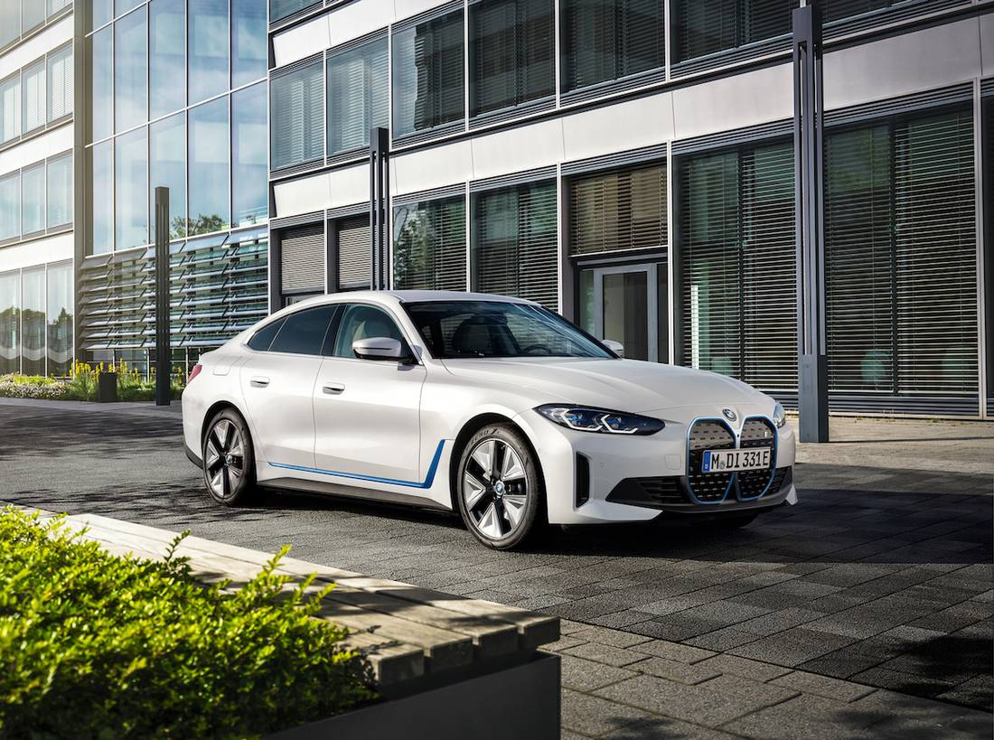 BMW i4 (2022) statisch, vooraanzicht