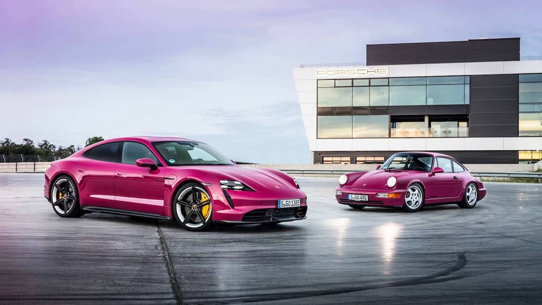 AS24 Porsche Taycan MY2022 banner