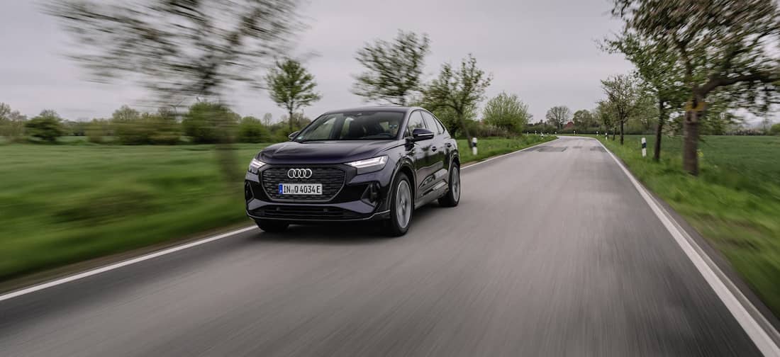 Audi Q4 Sportback 40 E-Tron 2021 banner