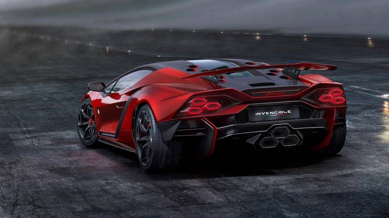 Lamborghini Ivencible & Auténtica (2023) statisch, achteraanzicht