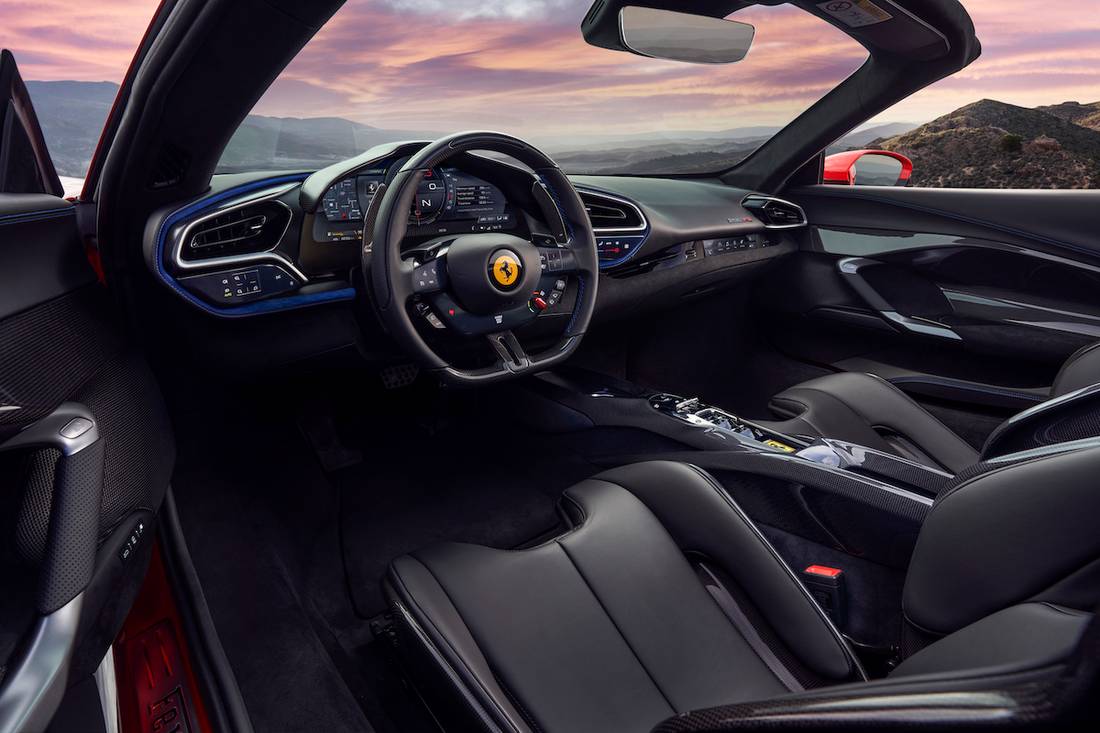 Ferrari 296 GTS (2022) interieur