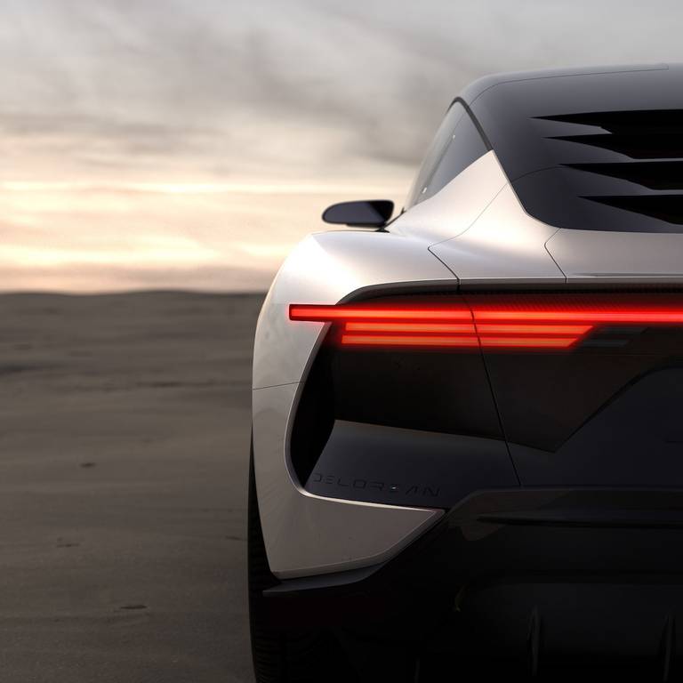 DeLorean EV (2022) teaser