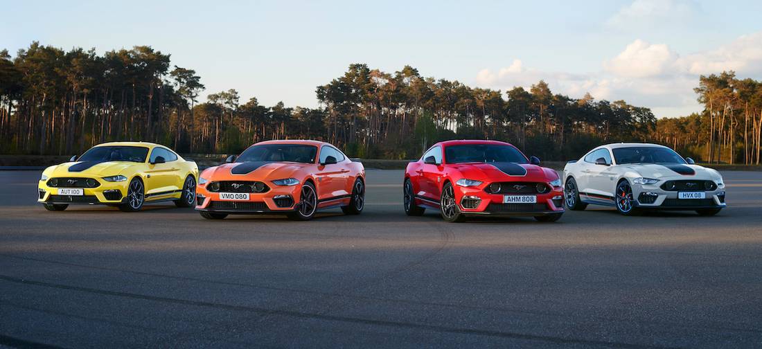 Ford Mustang populairste sportwagen banner