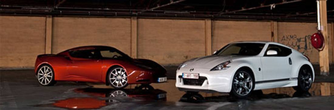 Test comparatif: Lotus Evora S vs Nissan 370 Z – Génération en or