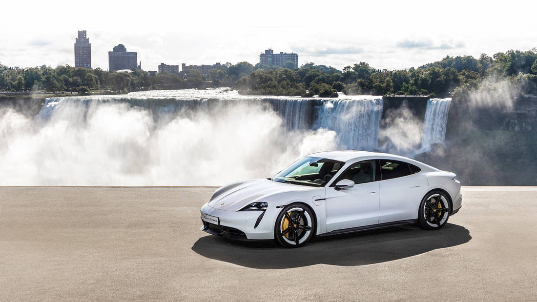 high world premiere of the new porsche taycan in north america 2019 porsche ag