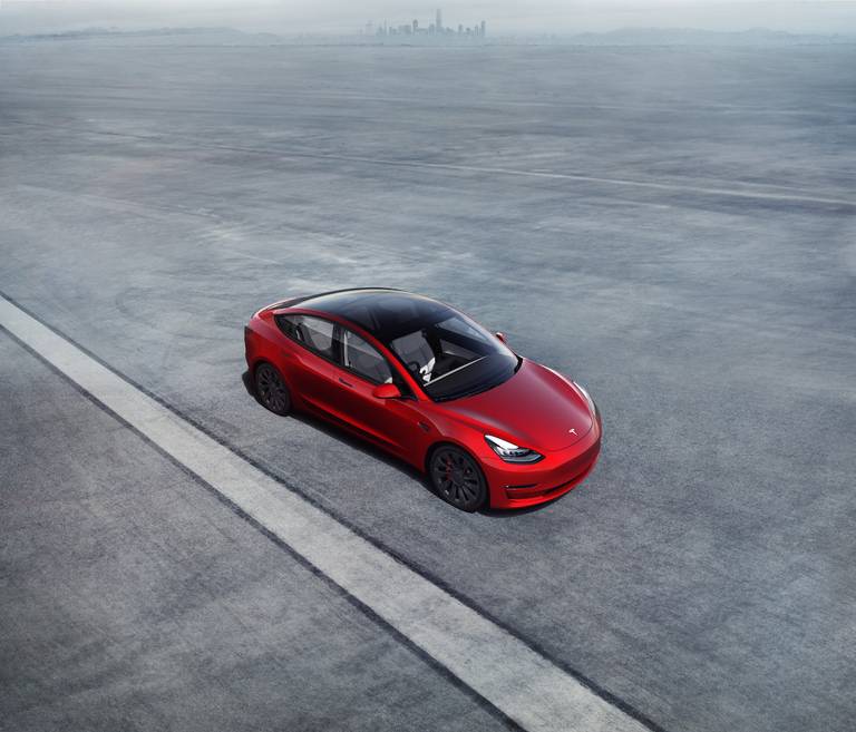 Essai vidéo - Tesla Model 3 (2021) : balle masquée