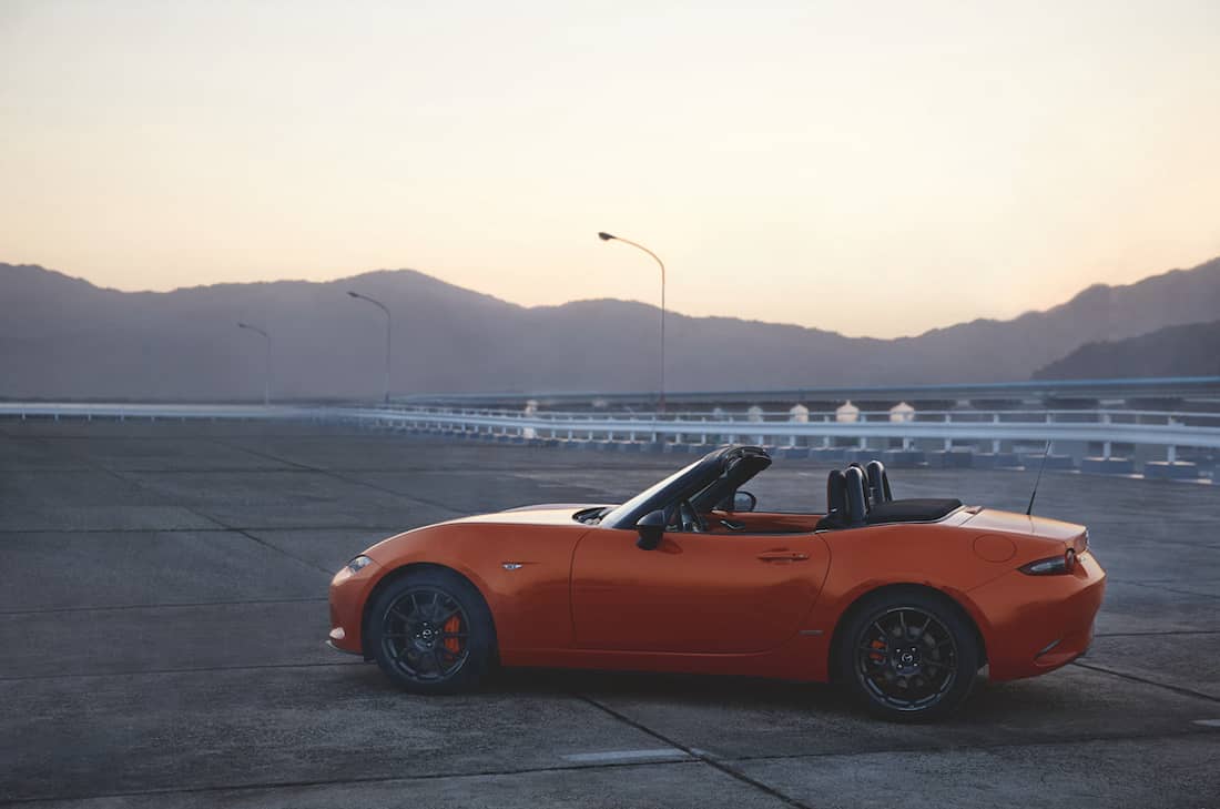 Mazda MX-5 30th Anniversary Edition : Orange is the new black