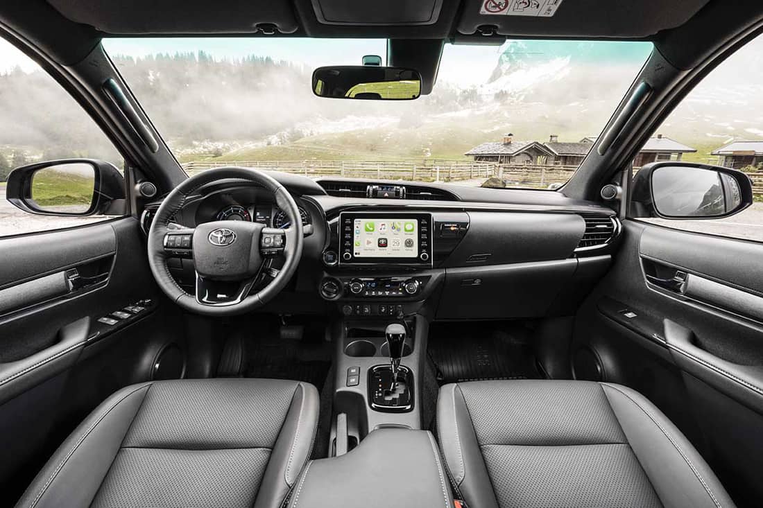 AS24 Toyota Hilux 2021 interieur