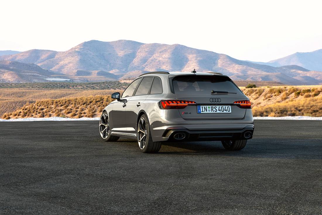 Audi RS 4 Avant Competition Pack (2022) statisch, achteraanzicht