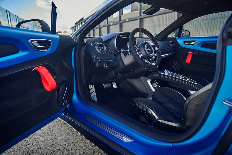 Alpine A110 R (2023) dashboard