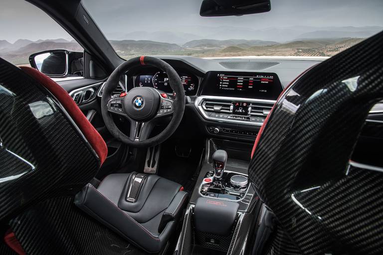 BMW M4 CSL (2022) interieur