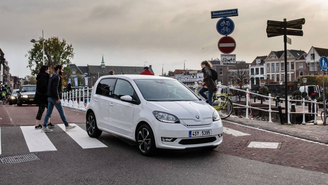 Skoda Citigo e iV : charge positive