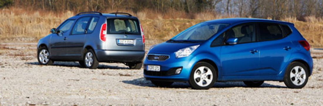 Test comparatif: Kia Venga vs