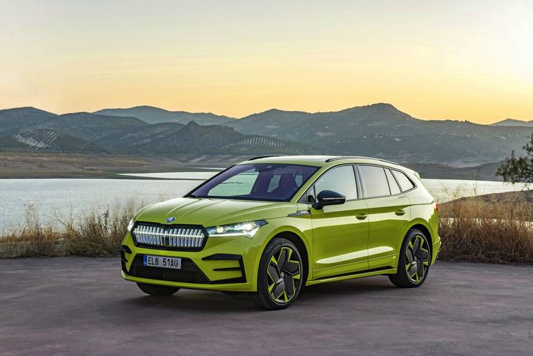 Skoda Enyaq RS iV (2022) statisch, vooraanzicht